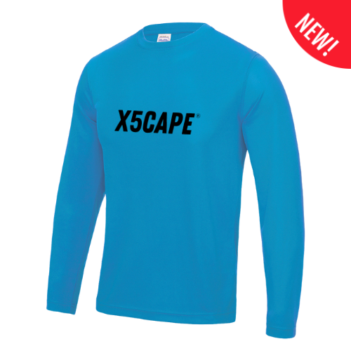 X5CAPE Core Longsleeve Logo Mountain Bike Jersey