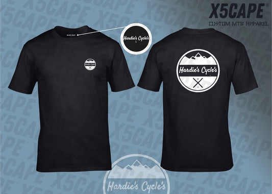 Hardie's Cycle's Custom T-shirts 2024 - All Colours