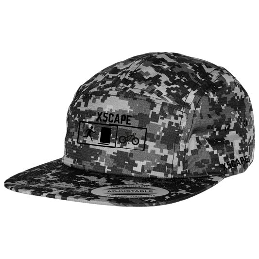 X5CAPE Camo 5 Panel Cap - Urban