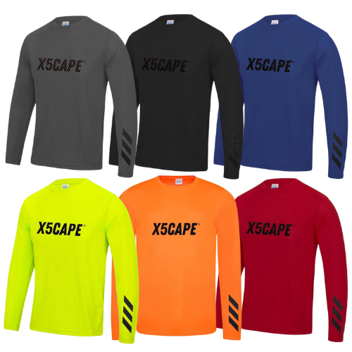 X5CAPE Carbon Long Sleeve Mountain Bike Jersey