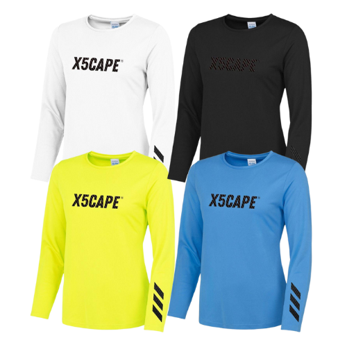 X5CAPE Carbon Women's Long Sleeve Mountain Bike Jersey