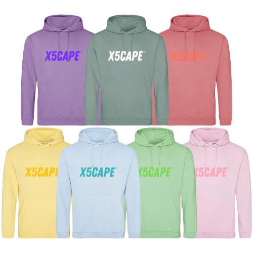 X5CAPE Custom Hoodie - Pastel Colour