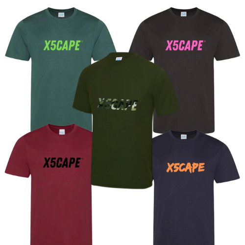 X5CAPE Custom Short Sleeve Mountain Bike Jersey - Dark Colours