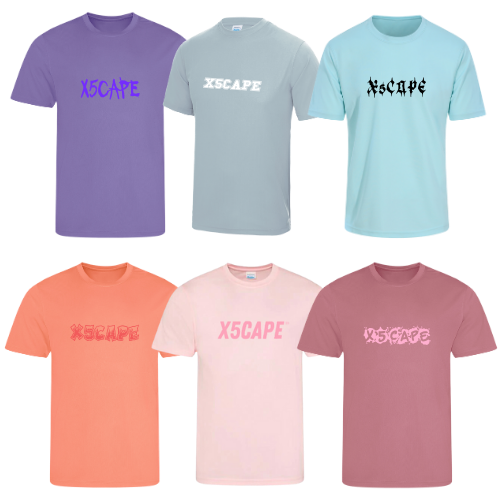 X5CAPE Custom Short Sleeve Mountain Bike Jersey - Pastels