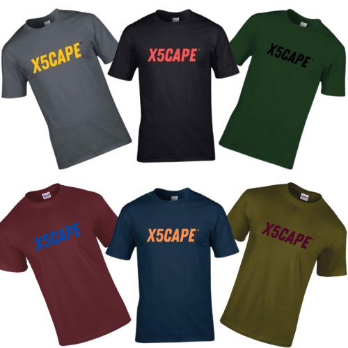 X5CAPE Custom T-Shirt - Dark Colours