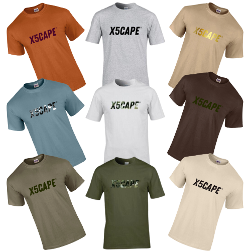 X5CAPE Custom T-Shirt - Neutral Colours