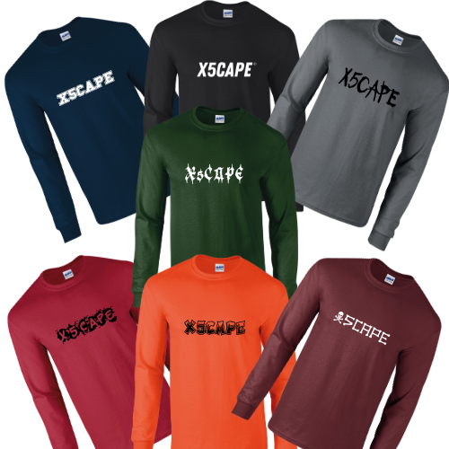X5CAPE Customisable Longsleeve Dark Colours