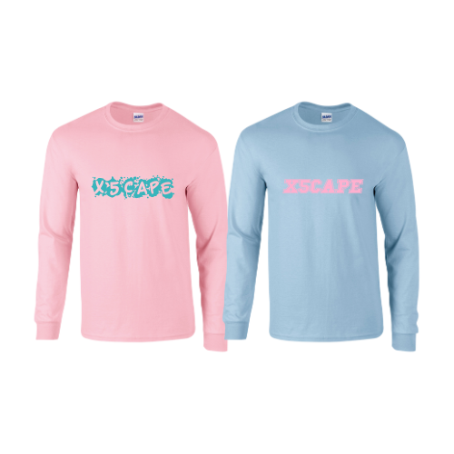 X5CAPE Customisable Longsleeve Pastel Colours