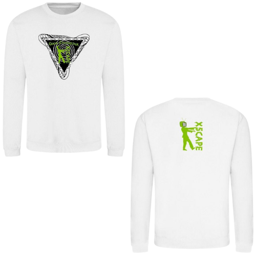 X5CAPE Generation 'Good Chainlink' Jumper White