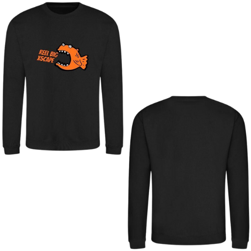 X5CAPE Generation 'Reel Big X5CAPE' Jumper Black