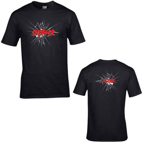 X5CAPE Generation 'Slip Disk' T-shirt Black