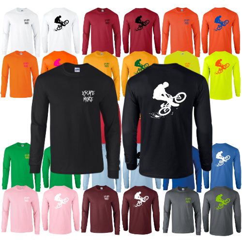 X5CAPE More BMX Long sleeve T-shirt