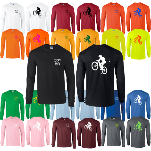 X5CAPE More Dirt Jumper Long sleeve T-shirt