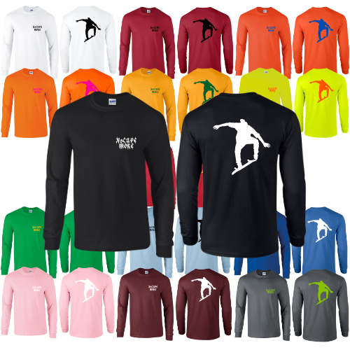 X5CAPE More Skate Long sleeve T-shirt