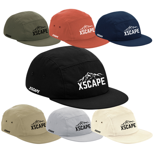 X5CAPE Mountain Cotton 5 Panel Cap