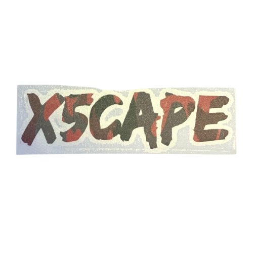 X5CAPE Paint Red Camo Decal