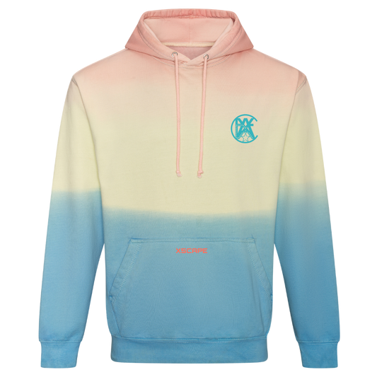 X5CAPE Tie Dye Hoodie - Sunset Dip