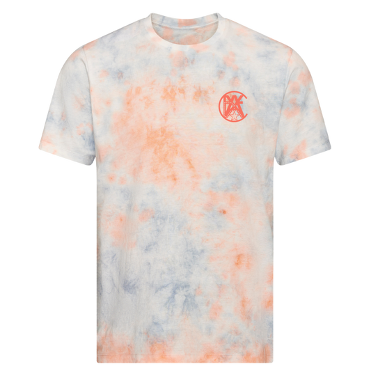 X5CAPE Tie Dye Tee - Grey Pink Marble