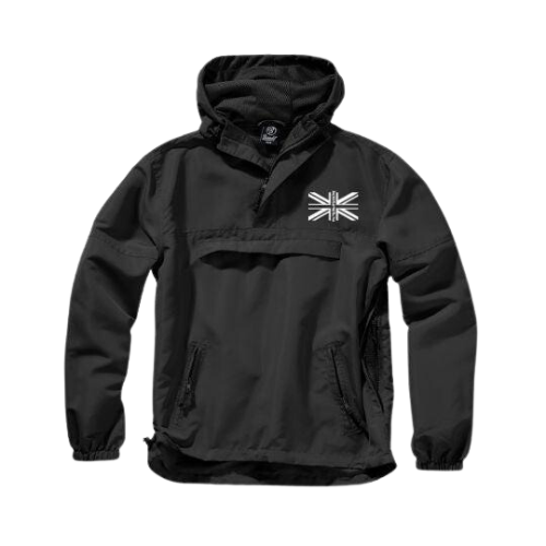 X5CAPE Union Jack Windbreaker Black