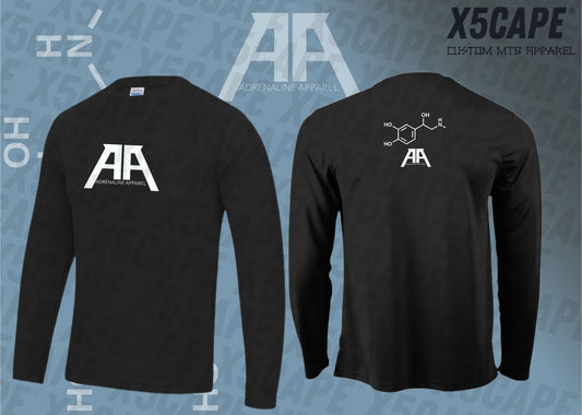 Adrenaline Apparel - Black Jersey