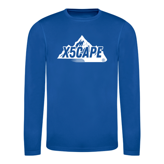 X5CAPE Custom Long Sleeve Jersey - Royal Blue