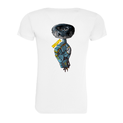X5CAPE Donut Womens Short Sleeve Jersey