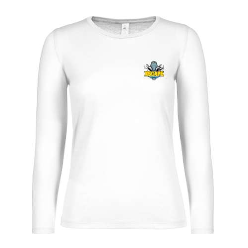 X5CAPE Donut Womens Long Sleeve Jersey