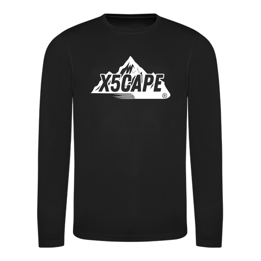 X5CAPE Custom Long Sleeve Jersey - Black
