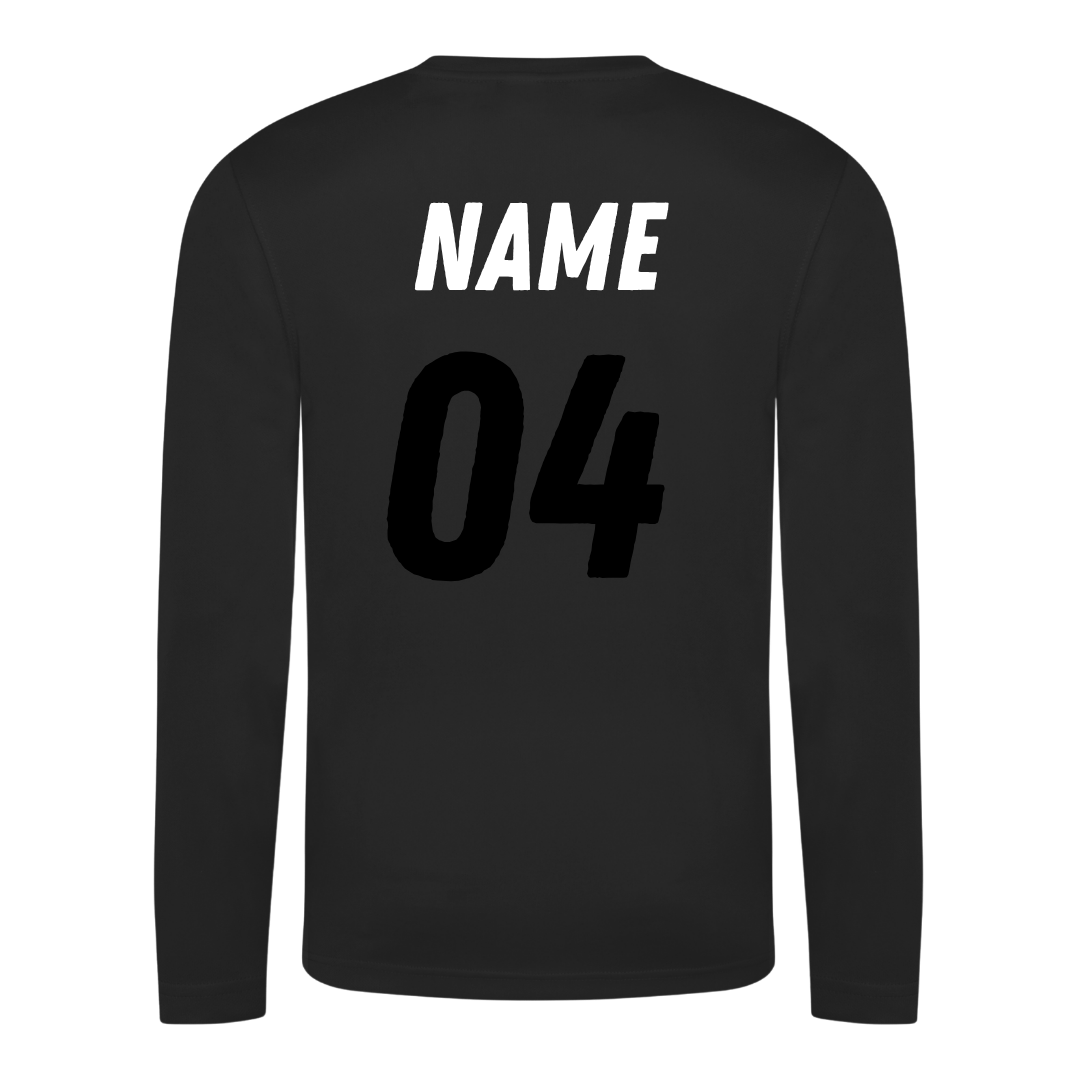 X5CAPE Custom Long Sleeve Jersey - Black