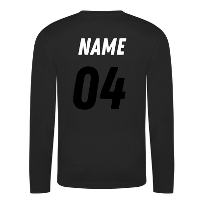 X5CAPE Custom Long Sleeve Jersey - Black