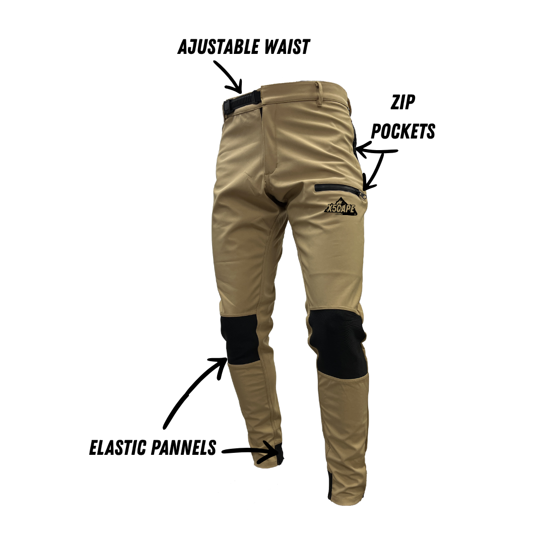 X5CAPE Rebellion Dessert Sand Mountain Bike Pants