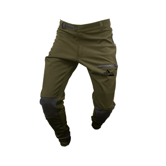 X5CAPE Rebellion MTB Trail Pants - Khaki Green EX SAMPLE