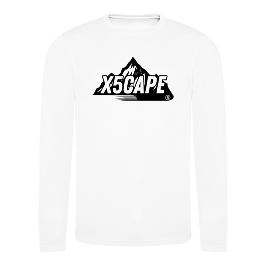 X5CAPE Custom Long Sleeve Jersey - White