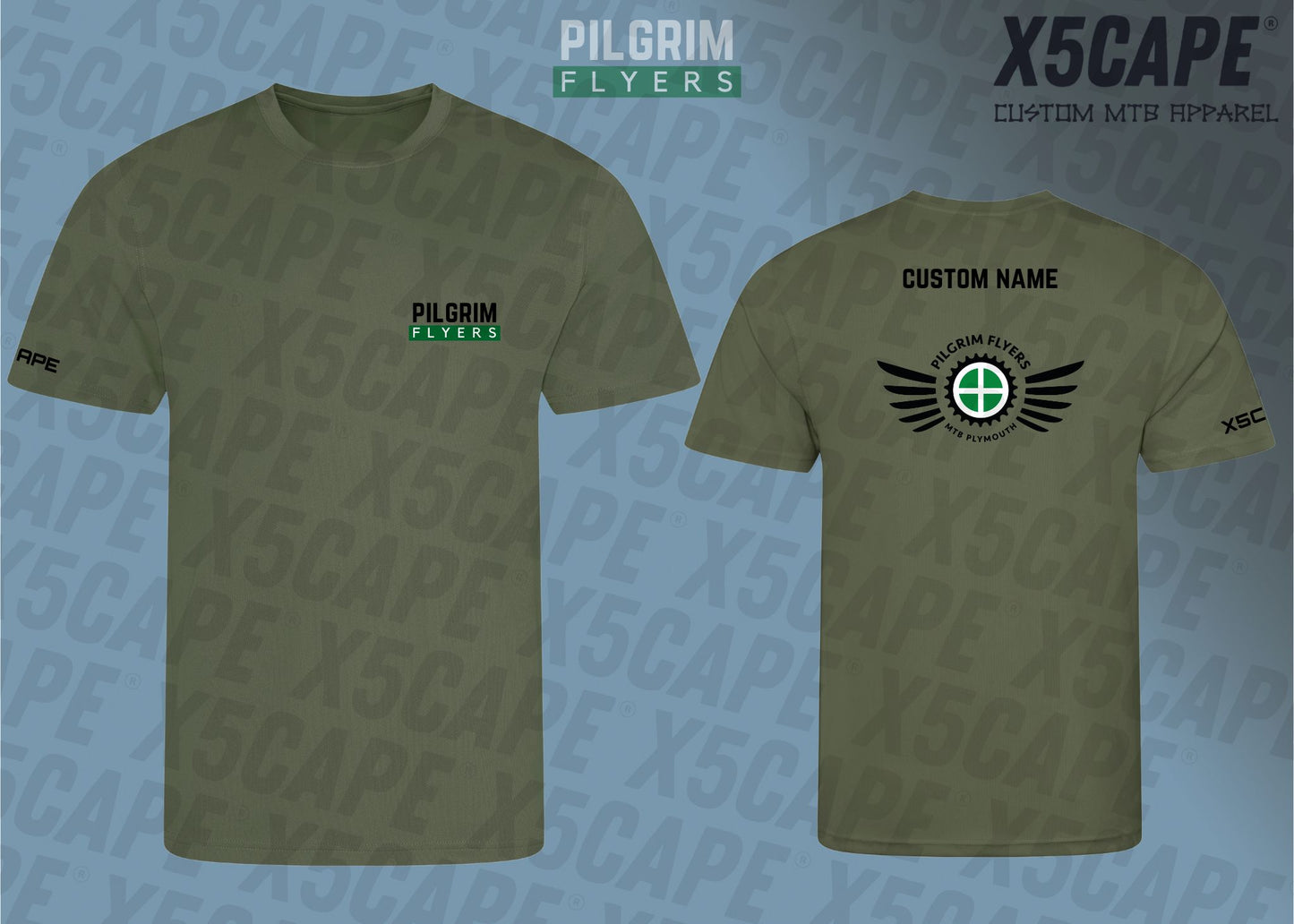 Pilgrim Flyers - Short Sleeve Tech Tee