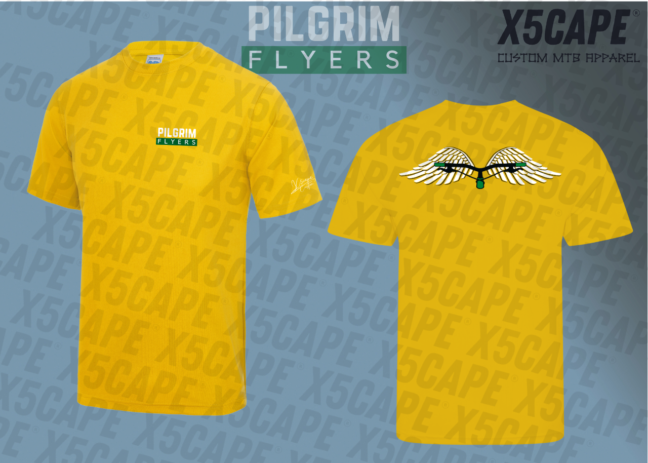 Pilgrim Flyers - Summer Short Sleeve Tech Tee - 12 Colours