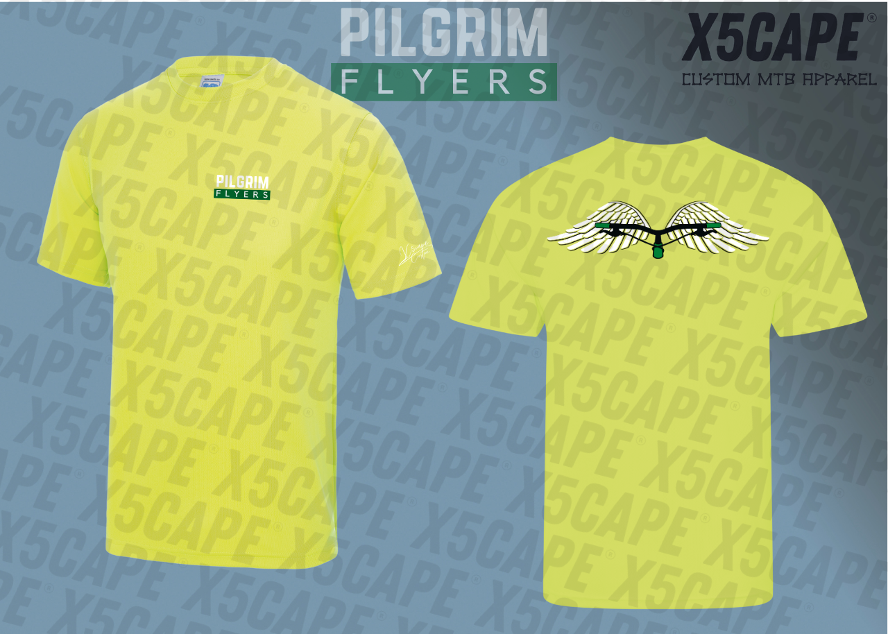 Pilgrim Flyers - Summer Short Sleeve Tech Tee - 12 Colours