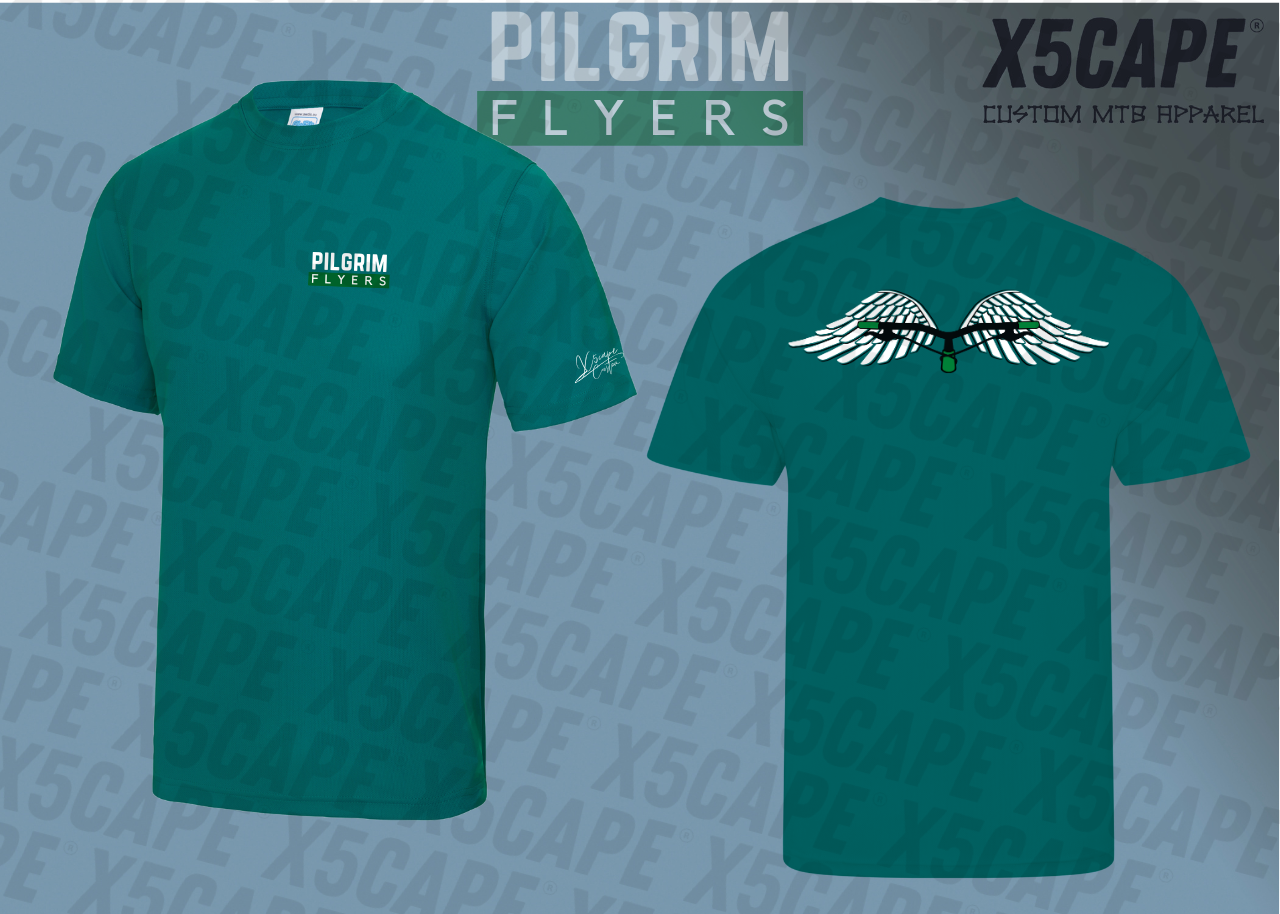Pilgrim Flyers - Summer Short Sleeve Tech Tee - 12 Colours