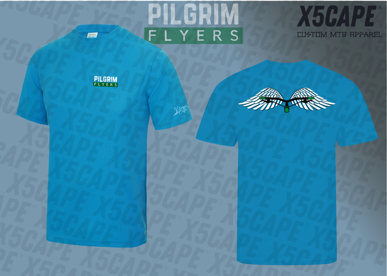 Pilgrim Flyers - Summer Short Sleeve Tech Tee - 12 Colours