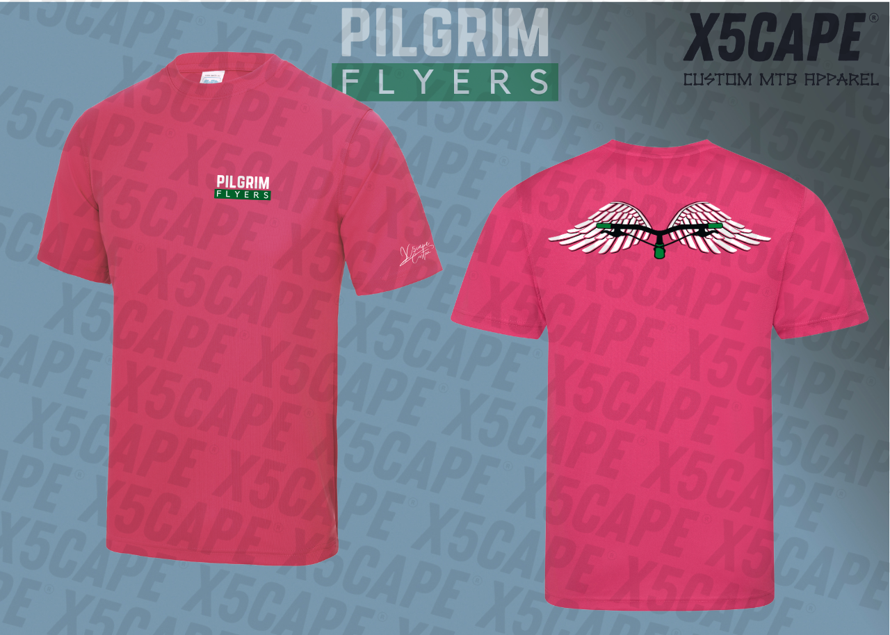 Pilgrim Flyers - Summer Short Sleeve Tech Tee - 12 Colours