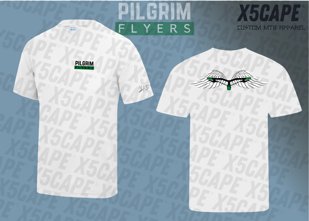 Pilgrim Flyers - Summer Short Sleeve Tech Tee - 12 Colours