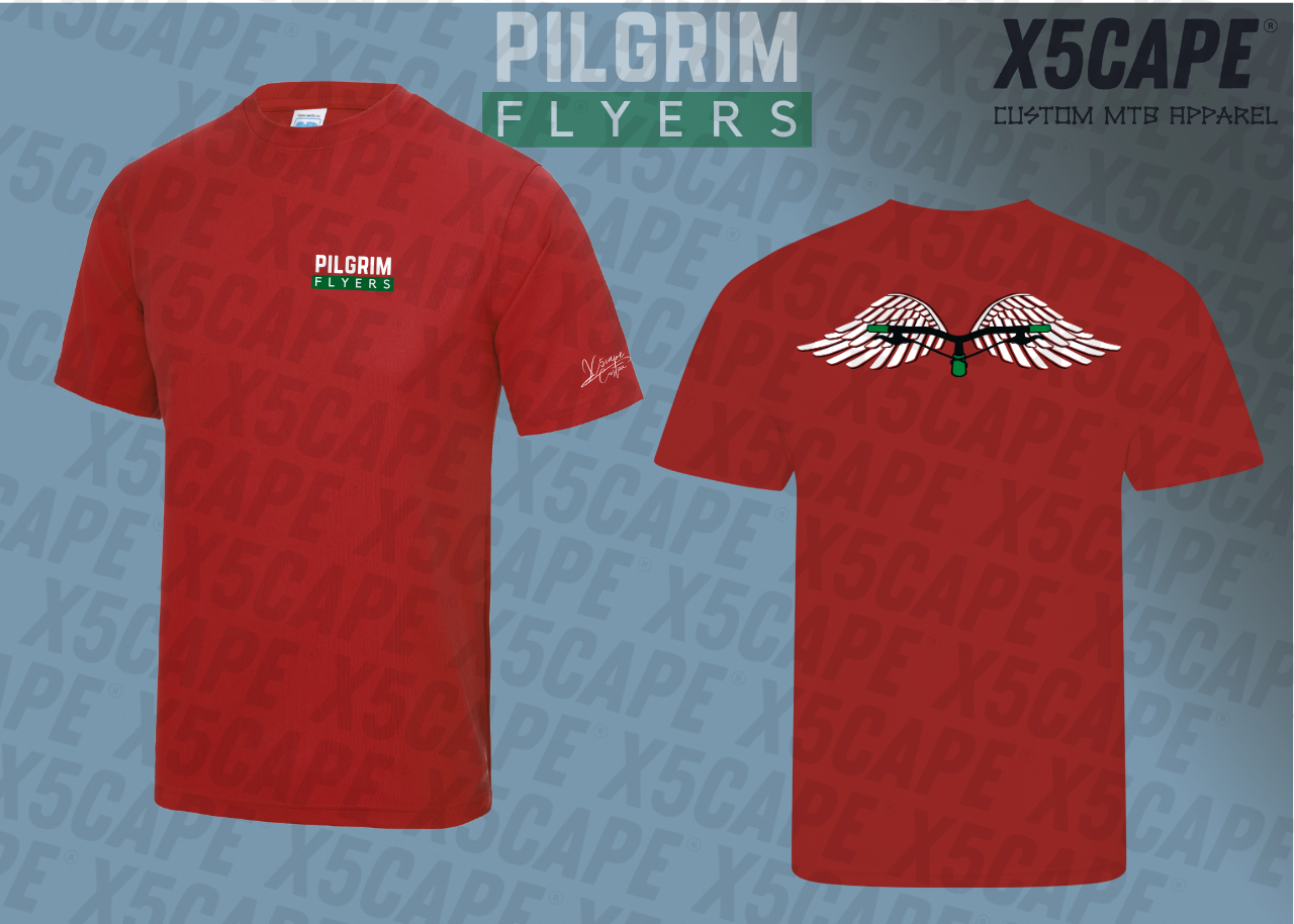 Pilgrim Flyers - Summer Short Sleeve Tech Tee - 12 Colours