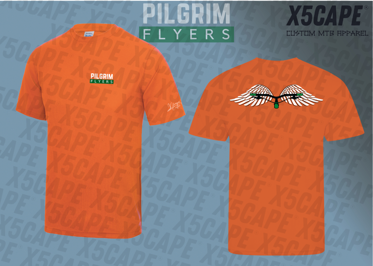 Pilgrim Flyers - Summer Short Sleeve Tech Tee - 12 Colours
