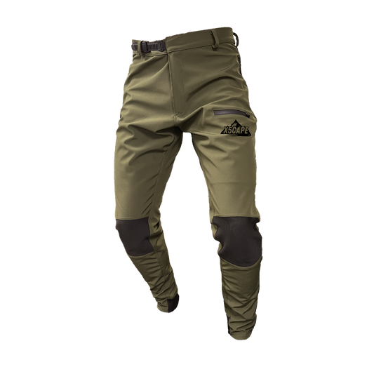 X5CAPE Rebellion MTB Trail Pants - Khaki Green TAILOR MADE