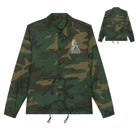 X5CAPE Camo Coach Jacket - BMX