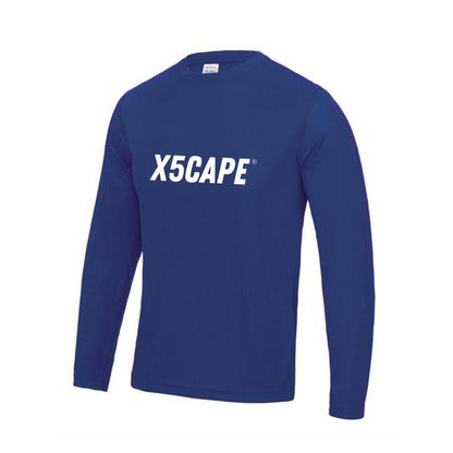 X5CAPE Core Longsleeve Logo Mountain Bike Jersey