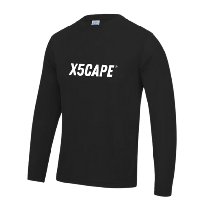 X5CAPE Core Longsleeve Logo Mountain Bike Jersey