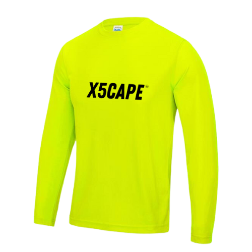 X5CAPE Core Longsleeve Logo Mountain Bike Jersey