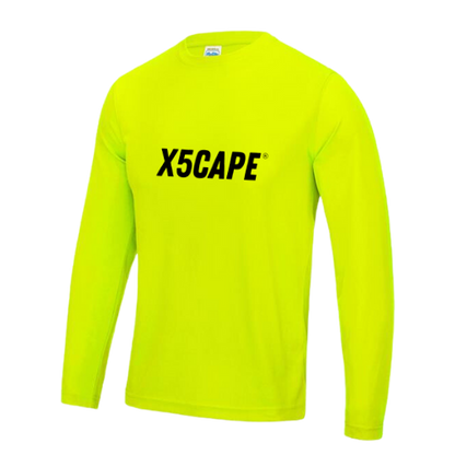 X5CAPE Core Longsleeve Logo Mountain Bike Jersey