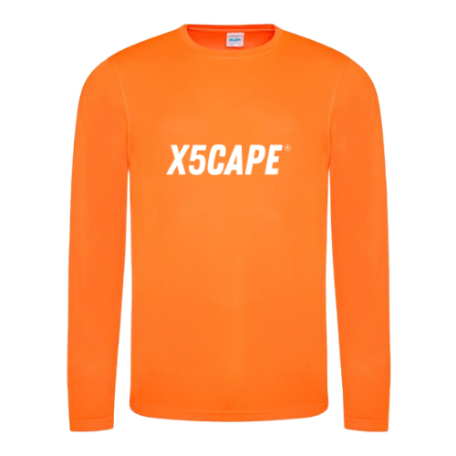 X5CAPE Core Longsleeve Logo Mountain Bike Jersey