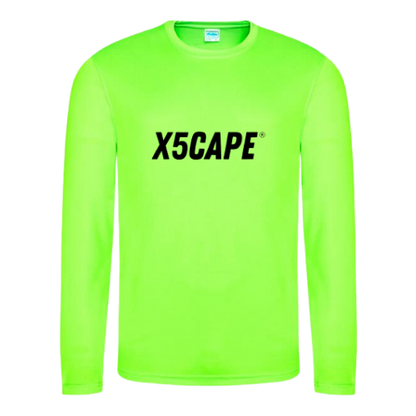 X5CAPE Core Longsleeve Logo Mountain Bike Jersey